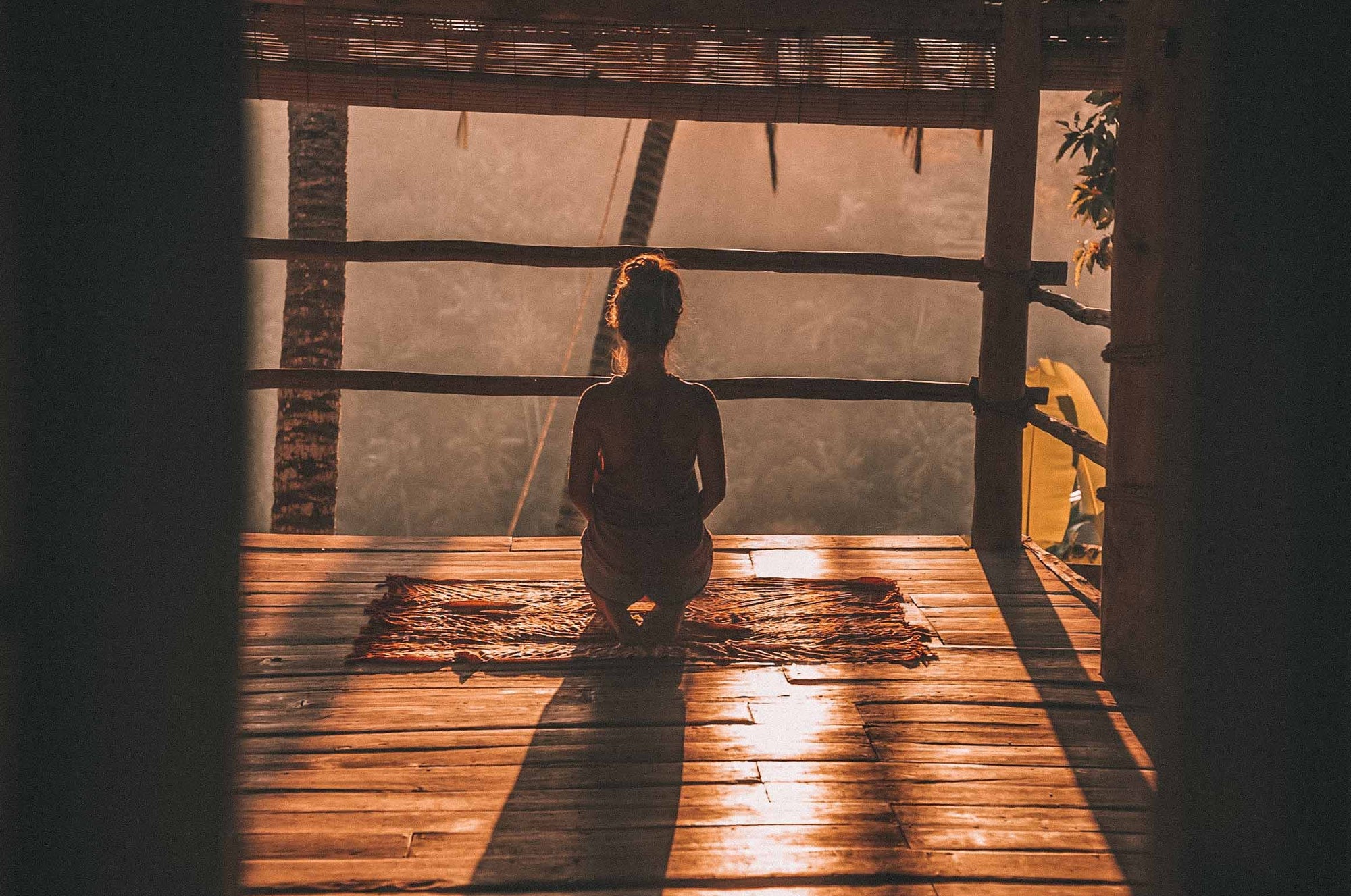 Out door meditation