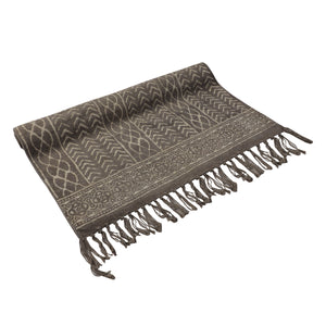 YogaKargha Anti Skid Cotton Natural Dye Herbal Yoga Mat