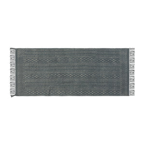 YogaKargha Anti Skid Cotton Natural Dye Herbal Yoga Mat