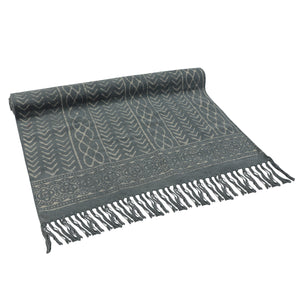 YogaKargha Anti Skid Cotton Natural Dye Herbal Yoga Mat
