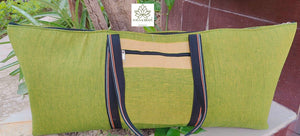 Yogi's Wonder Tote Bag - Upcycled Large Handmade Yoga/Pilates/Exercise Bag, Yoga Mat Bag for Yoga lover/Yogi - Extra Spacious, Large Gym Bag