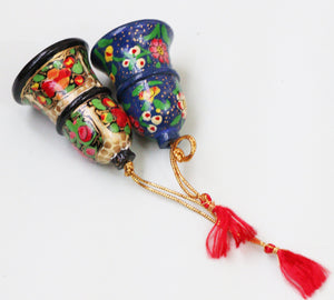 Christmas Tree/ Home Wall Hanging Papier-mâché - Christmas Decoration, Christmas Tree Ornament - Design Small Bells