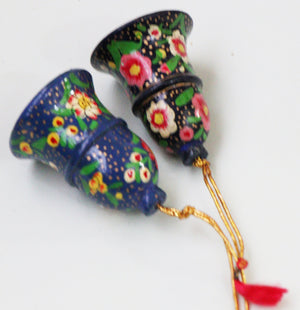 Christmas Tree/ Home Wall Hanging Papier-mâché - Christmas Decoration, Christmas Tree Ornament - Design Small Bells