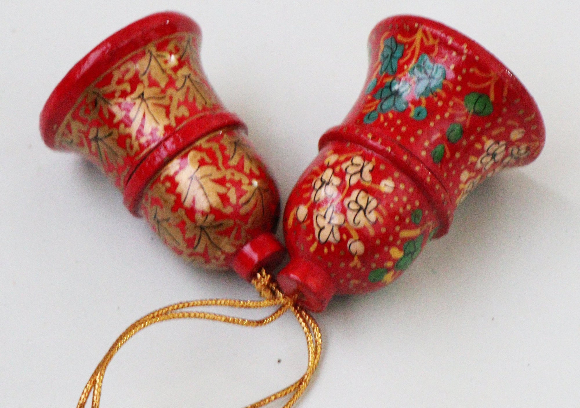 Christmas Tree/ Home Wall Hanging Papier-mâché - Christmas Decoration, Christmas Tree Ornament - Design Small Bells