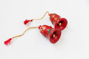 Christmas Tree/ Home Wall Hanging Papier-mâché - Christmas Decoration, Christmas Tree Ornament - Design Small Bells