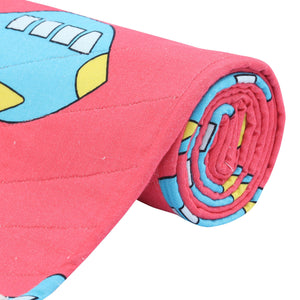 Kids Yoga Mat - Children Yoga Play Mat - Organic Cotton, Natural, Non-toxic, Eco-conscious, Machine Washable, Super Soft, Exercise Play Mat