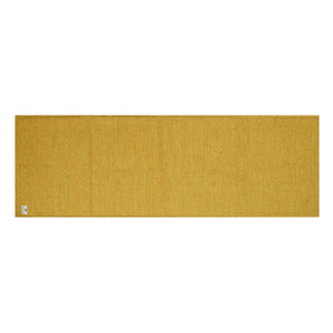 AbhinehKrafts Natural Cotton Handwoven Mat for Yoga, Pilates, Fitness, Prayer, Meditation or Home Decor - Made in India - Tuscan Sun Yellow