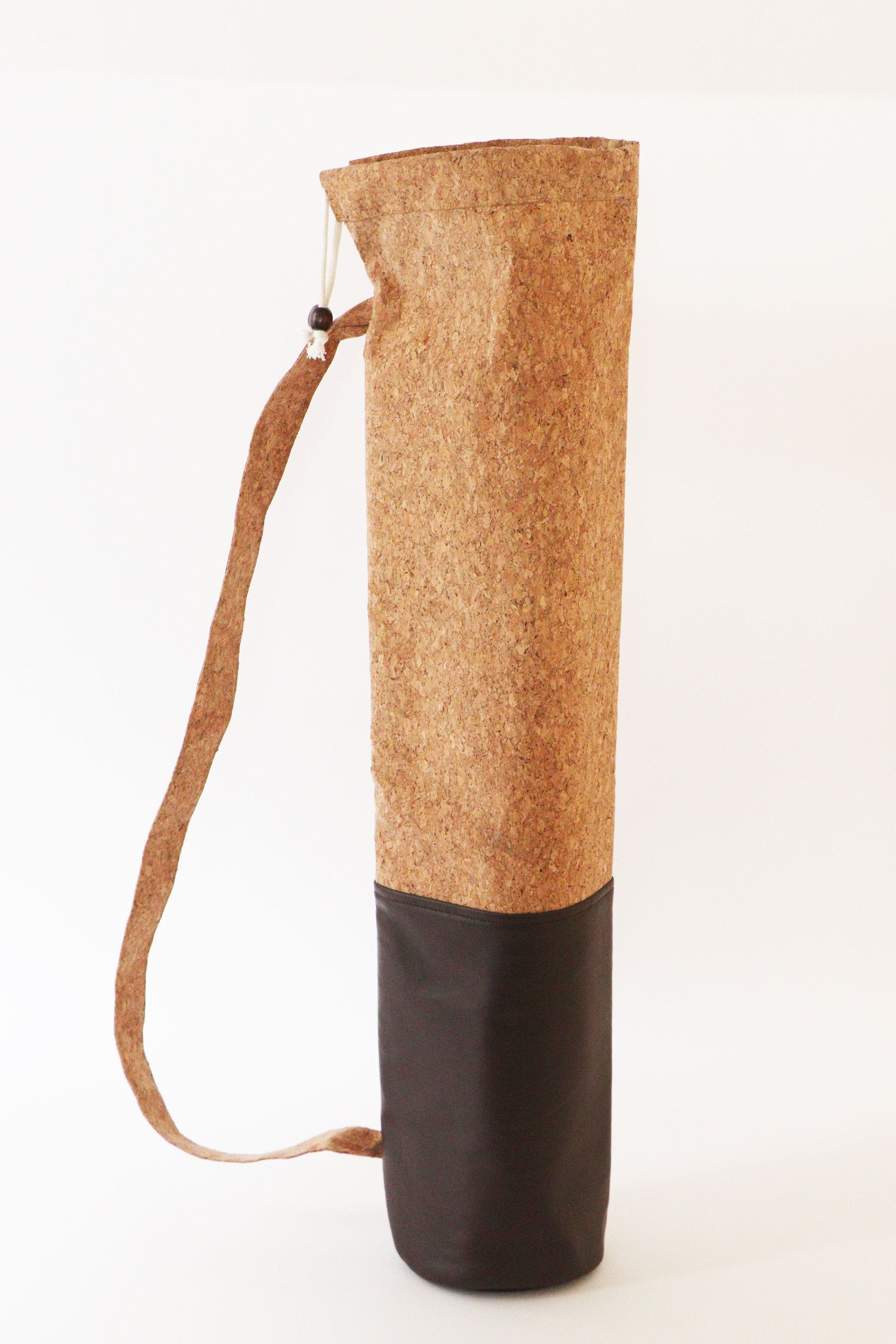 Yoga/Pilates/Exercise Bag - Yoga Strap Carrier - Yoga Mat Bag - Cork Yoga Bag for Yoga lover/Yogi