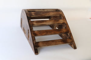 Iyengar Yoga back bending bench, Wooden yoga bench, Viparita Dandasana bench, Iyengar Yoga bench, Back Stretching Bench - Made in India