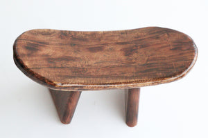 Clearance - Handcrafted Mango Wood Foldable & Portable Meditation Bench - Wooden Kneeling Ergonomic Meditation Bench/Low Seat Meditation