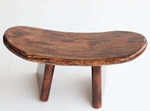 Clearance - Handcrafted Mango Wood Foldable & Portable Meditation Bench - Wooden Kneeling Ergonomic Meditation Bench/Low Seat Meditation