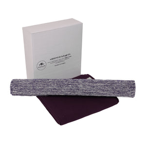 Christmas Collection - Yoga & Meditation Starter Gift Box - Combo of Organic Cotton Yoga Mat and Organic Cotton Meditation Blanket