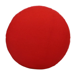 Yoga Meditation Cushion - 16 Inch Extra Large - Seville  | Handmade Round Zafu Pillow  |Zipped Cover |Washable| Portable - Filling Options