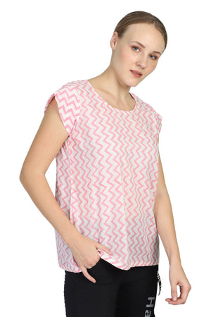 Yoga Top Wear - Cotton, Meditation Top, Cotton Shirt - Handblock printed Cotton Top/Tunic/Shirt