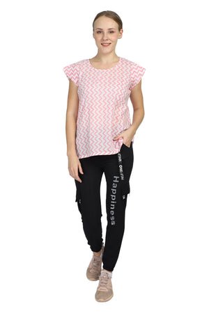 Yoga Top Wear - Cotton, Meditation Top, Cotton Shirt - Handblock printed Cotton Top/Tunic/Shirt