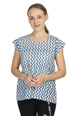 Yoga Top Wear - Cotton, Meditation Top, Cotton Shirt - Handblock printed Cotton Top/Tunic/Shirt